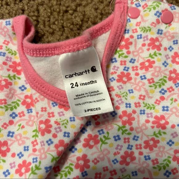 3 Piece LOT of Girls 24 Months Halloween Black Cat Bodysuit Floral & Birdie - Picture 6 of 8